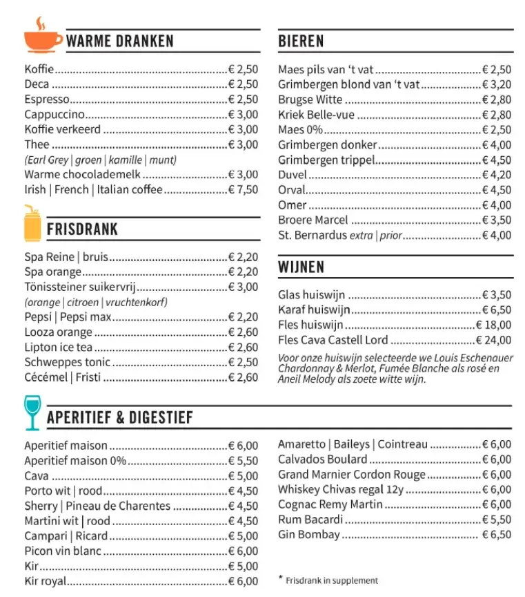 Menu_Ikaria Brasserie de zeven_Zottegem_imagen_1