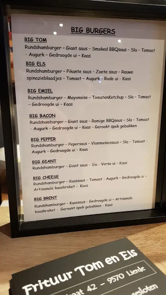 Menu_Frituur Tom en Els_Lierde_imagen_3