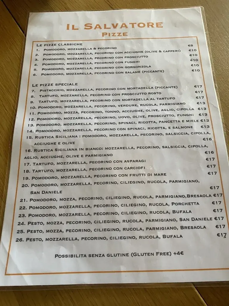 Menü_IL Salvatore - Sint-Pieters-Leeuw_Sint-Pieters-Leeuw_Bild_2