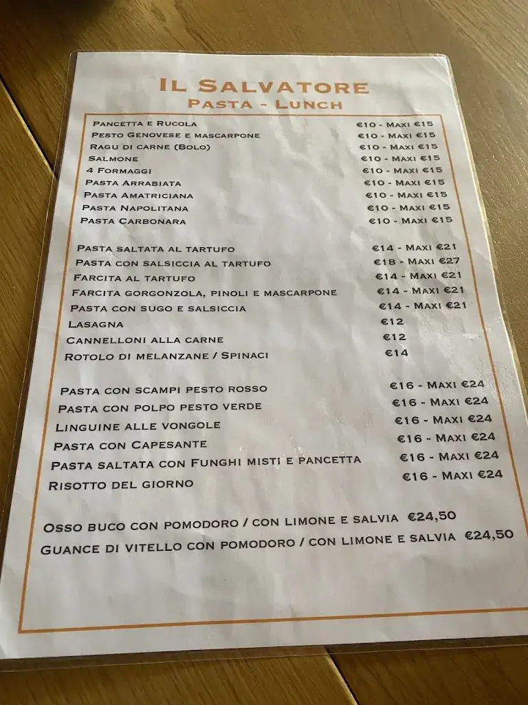 Menü_IL Salvatore - Sint-Pieters-Leeuw_Sint-Pieters-Leeuw_Bild_3