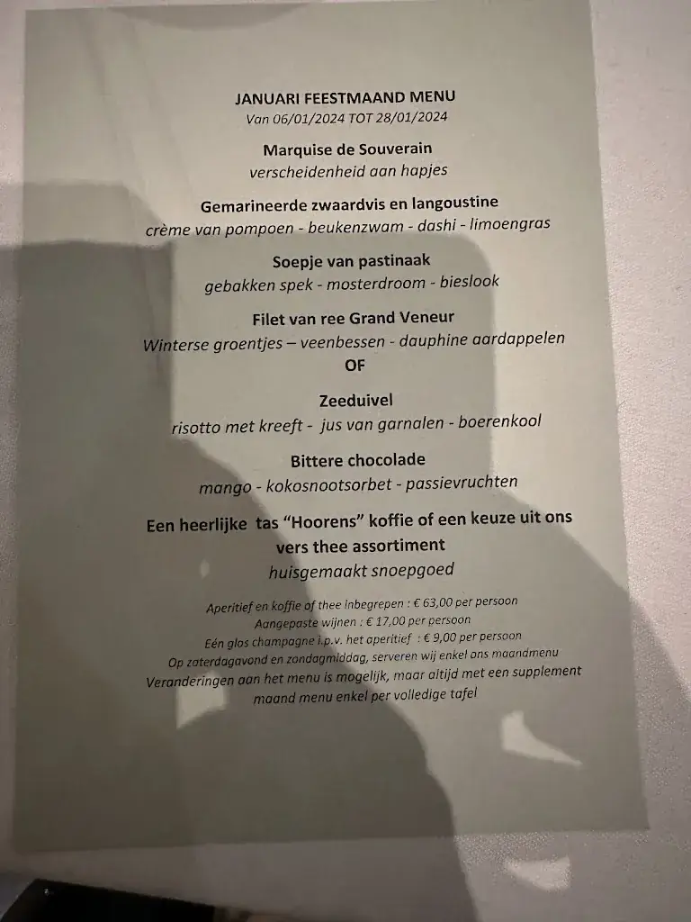 Menu_L'Homard Bizarre_Sint-Martens-Latem_image_2