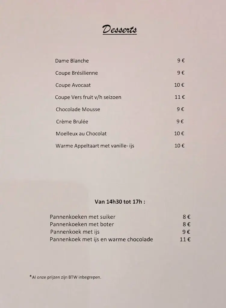 Menu_Brasserie Land van Gaasbeek_Lennik_image_2