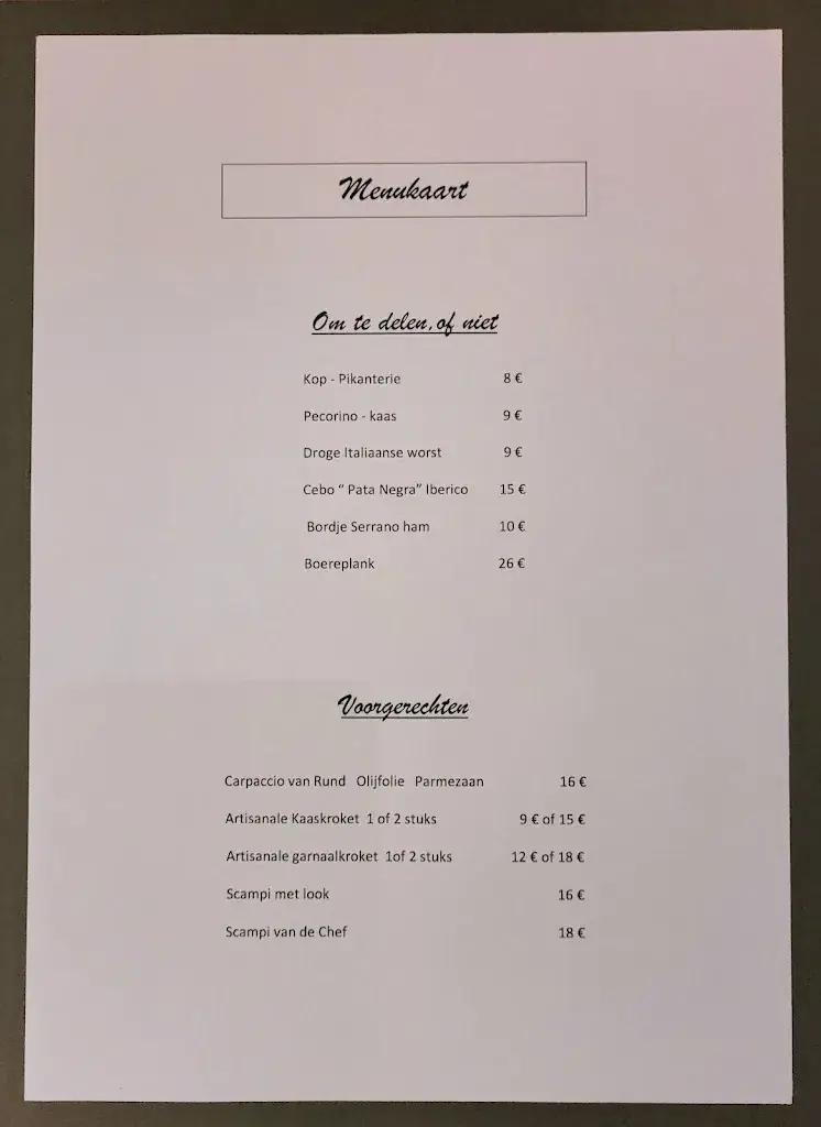Menu_Brasserie Land van Gaasbeek_Lennik_image_3