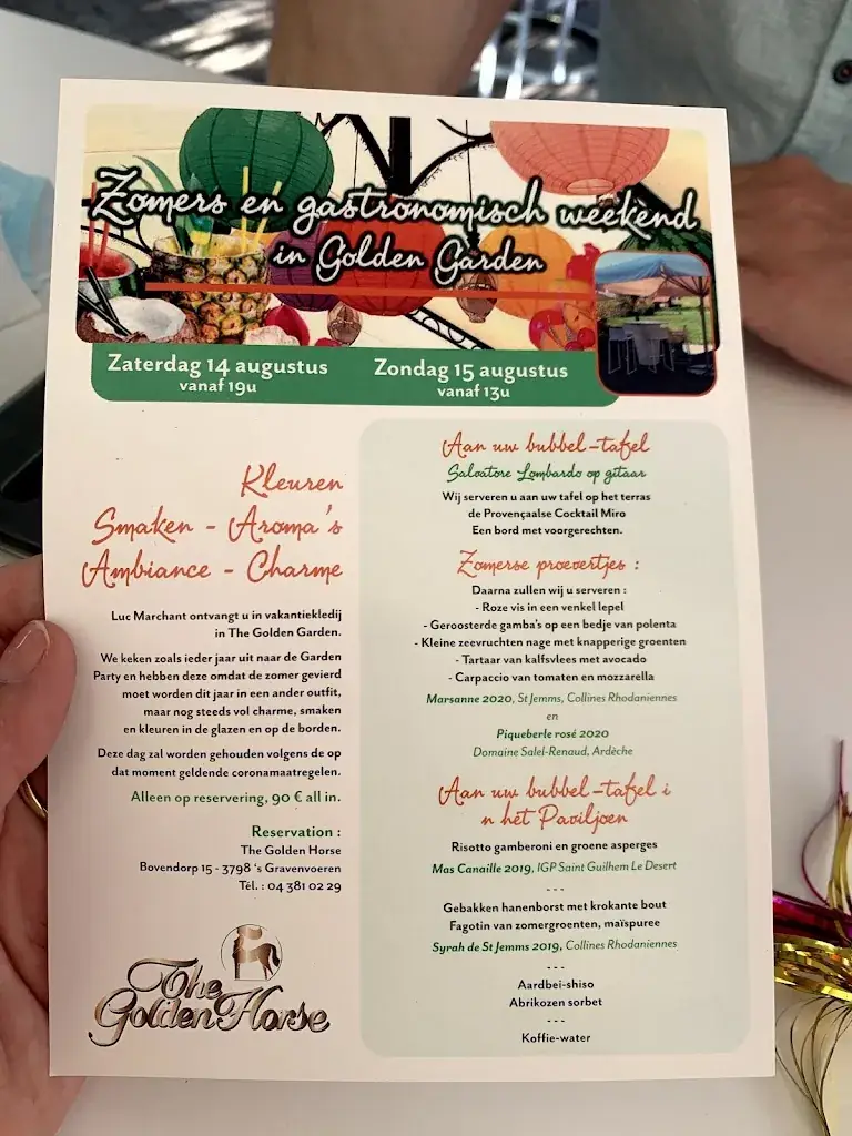 Menu_The Golden Horse_Voeren_imagen_1