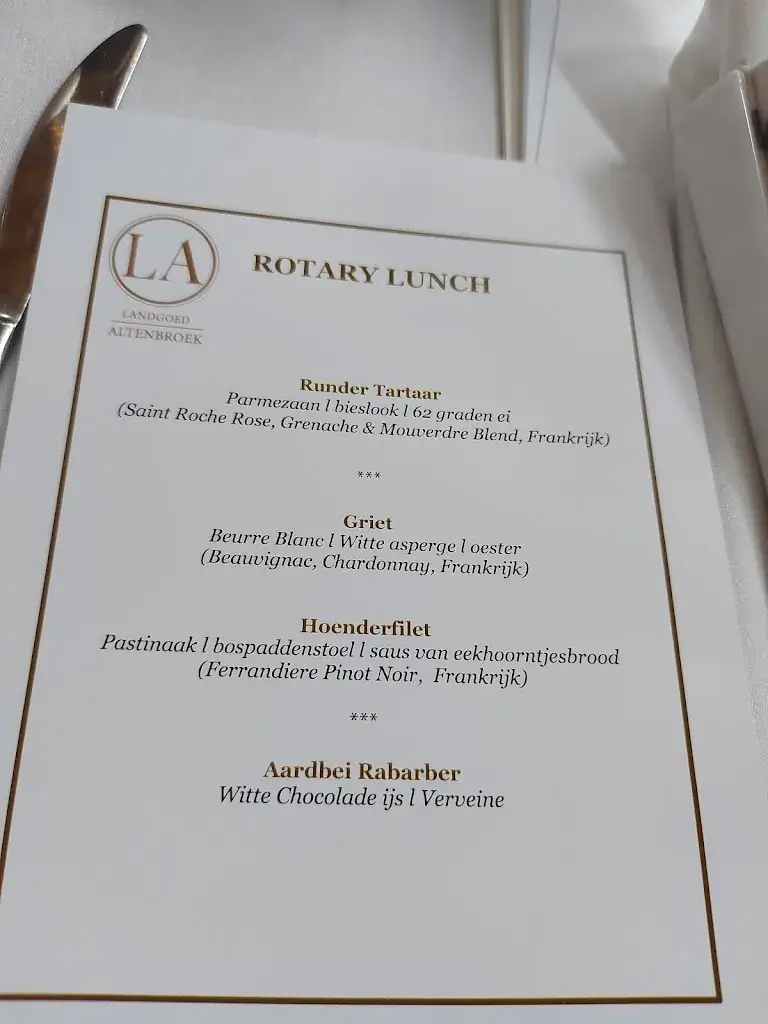 Menu_La Restaurant_Voeren_image_1