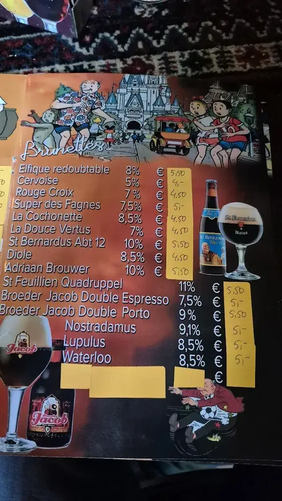 Menu_Zotte Lambiek Biercafé_Voeren_image_2