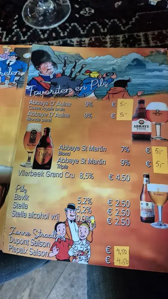 Menu_Zotte Lambiek Biercafé_Voeren_image_3