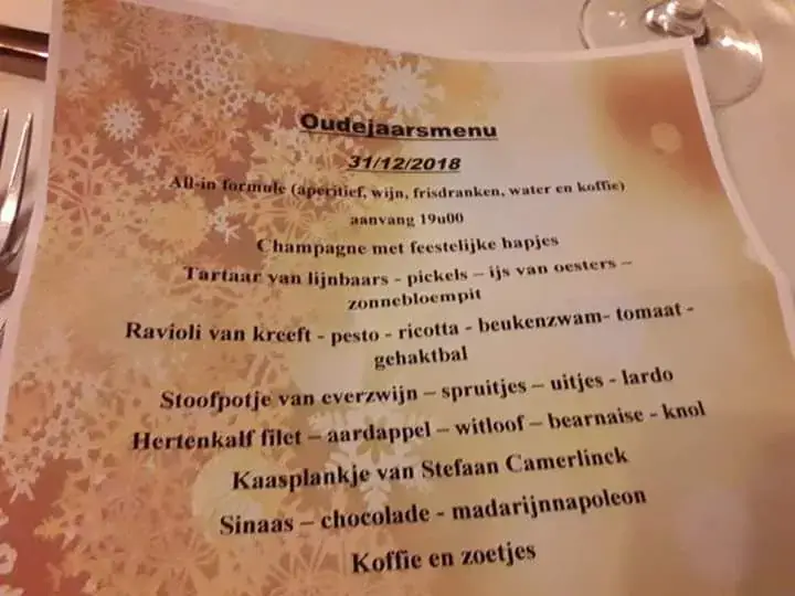 Menu_De Sonne_Temse_imagen_1