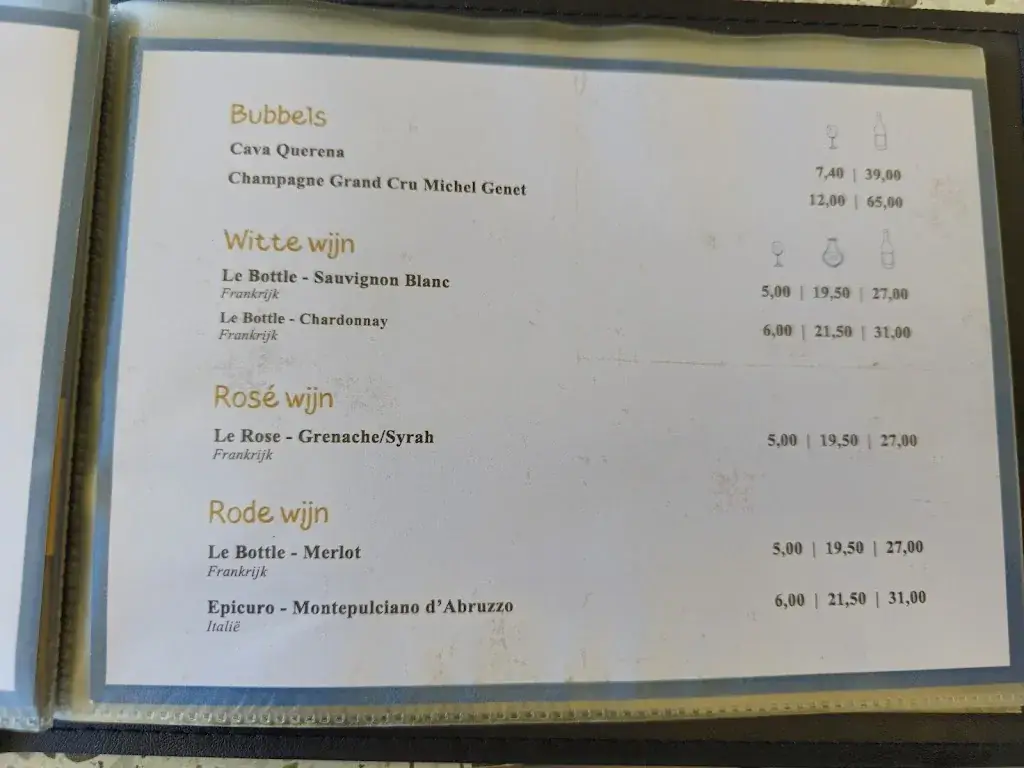 Menü_Bistro De Zaatman_Temse_Bild_4