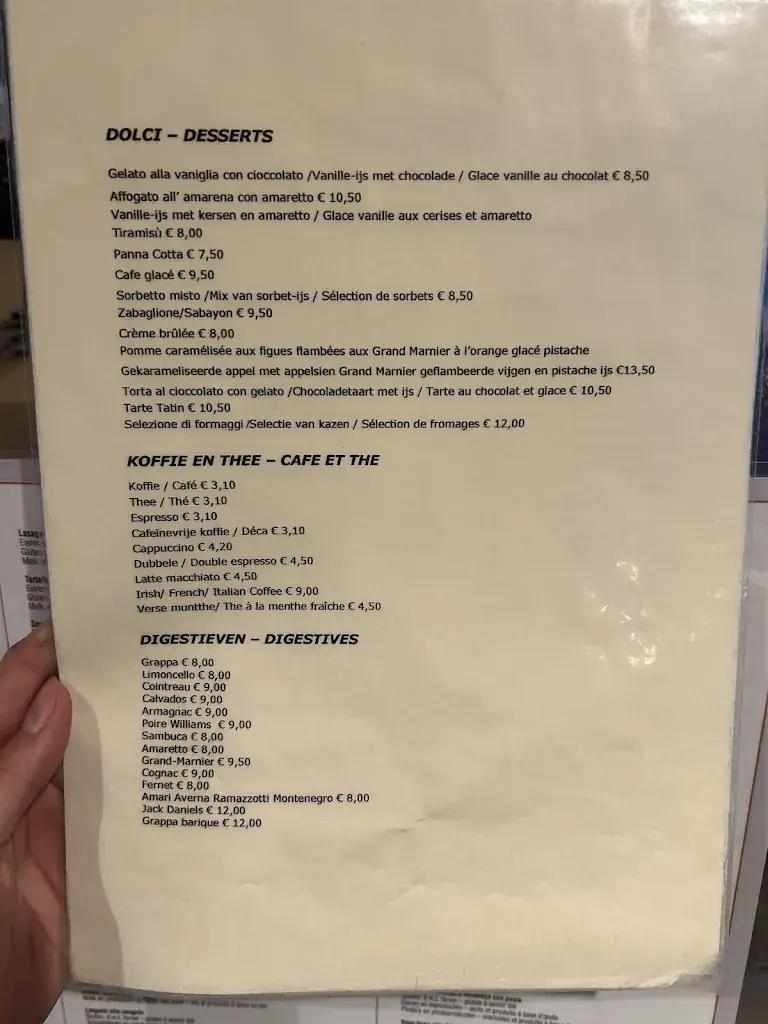 Menu_La Cantina Italiana_Tervuren_image_4