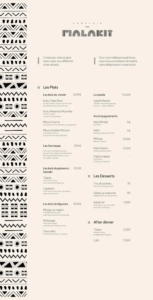 Menu_Malakit Toog_Tervuren_imagen_3