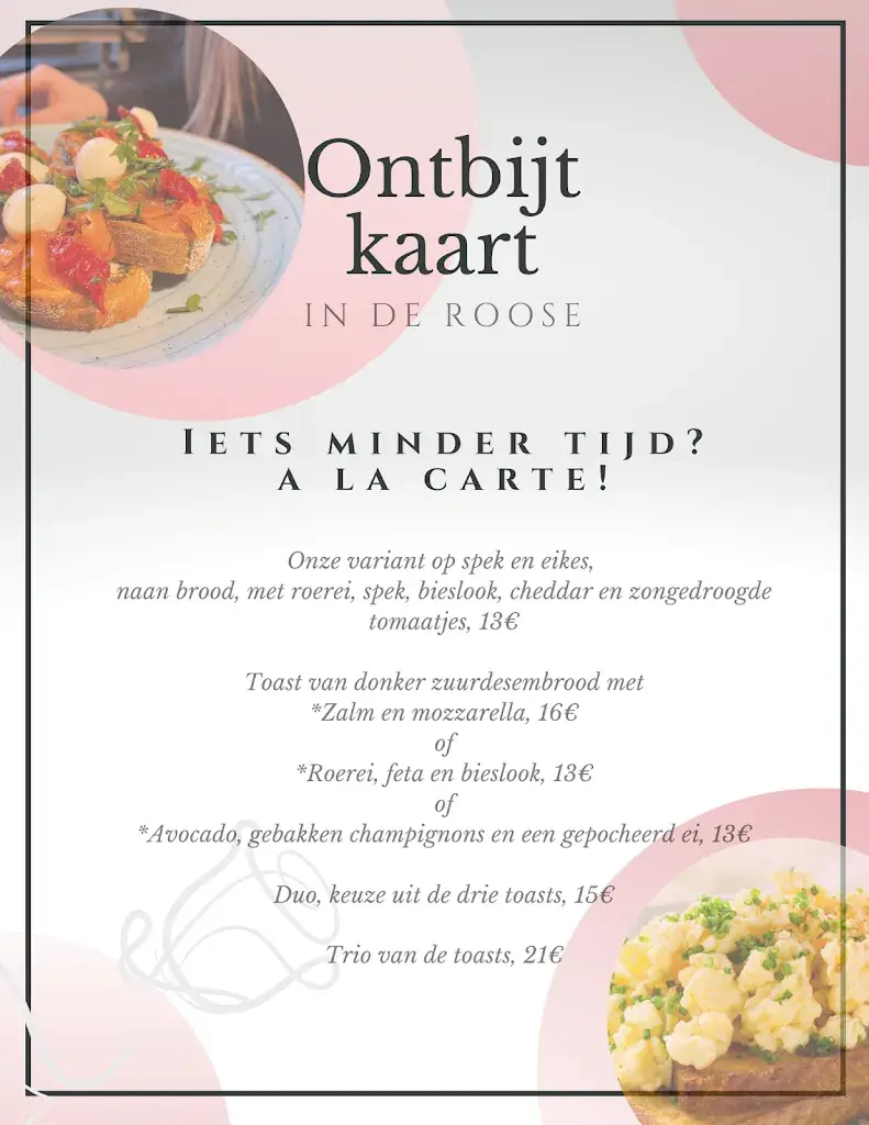 Menu_In De Roose_Tessenderlo-Ham_imagen_1