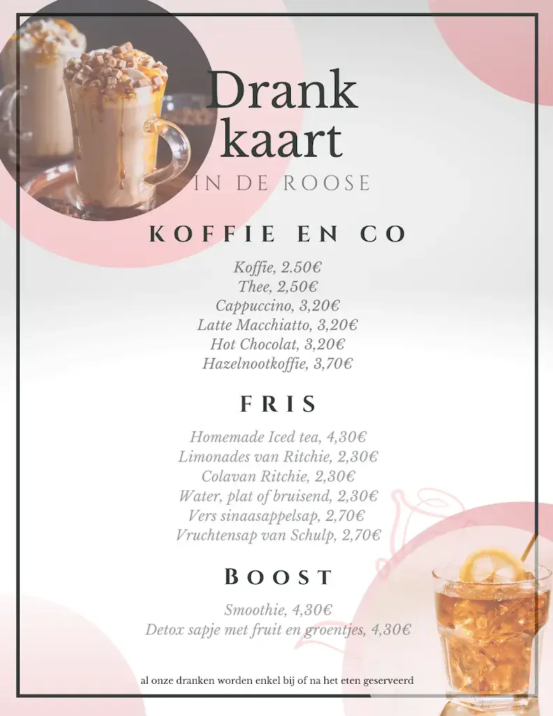 Menu_In De Roose_Tessenderlo-Ham_imagen_2