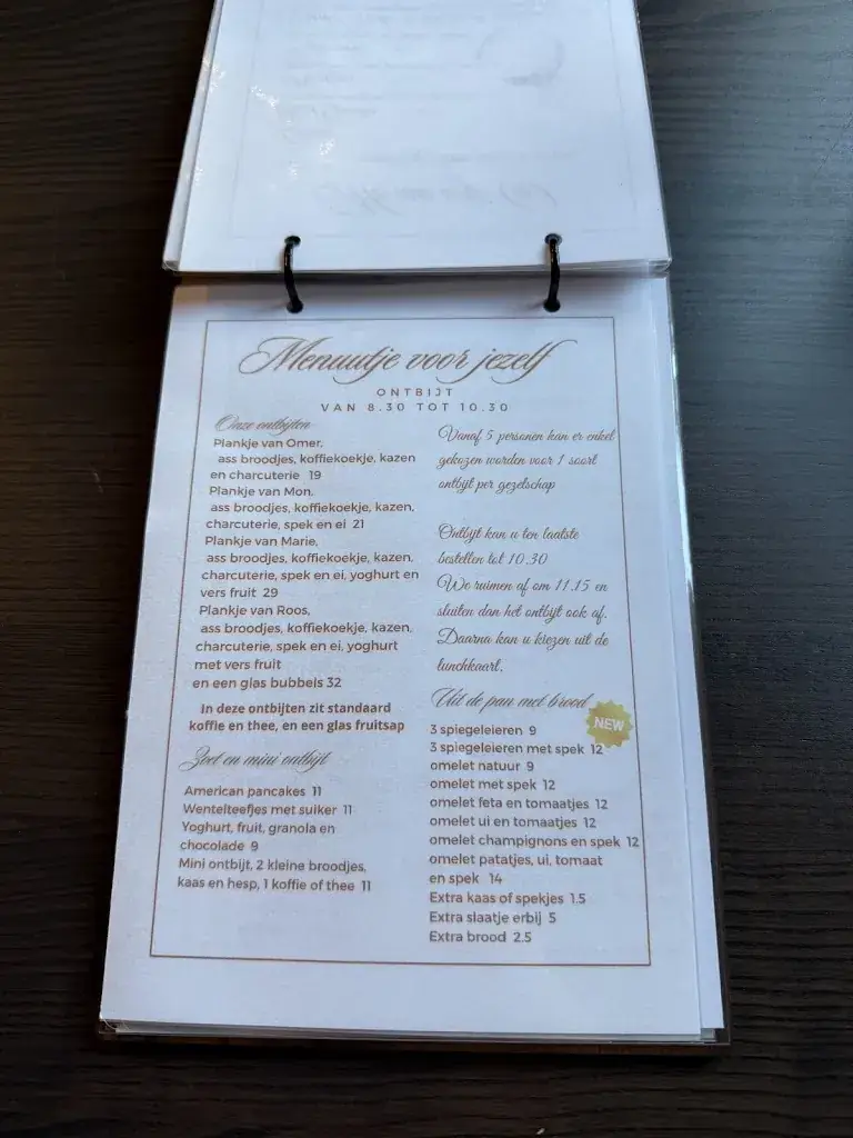 Menu_In De Roose_Tessenderlo-Ham_imagen_3