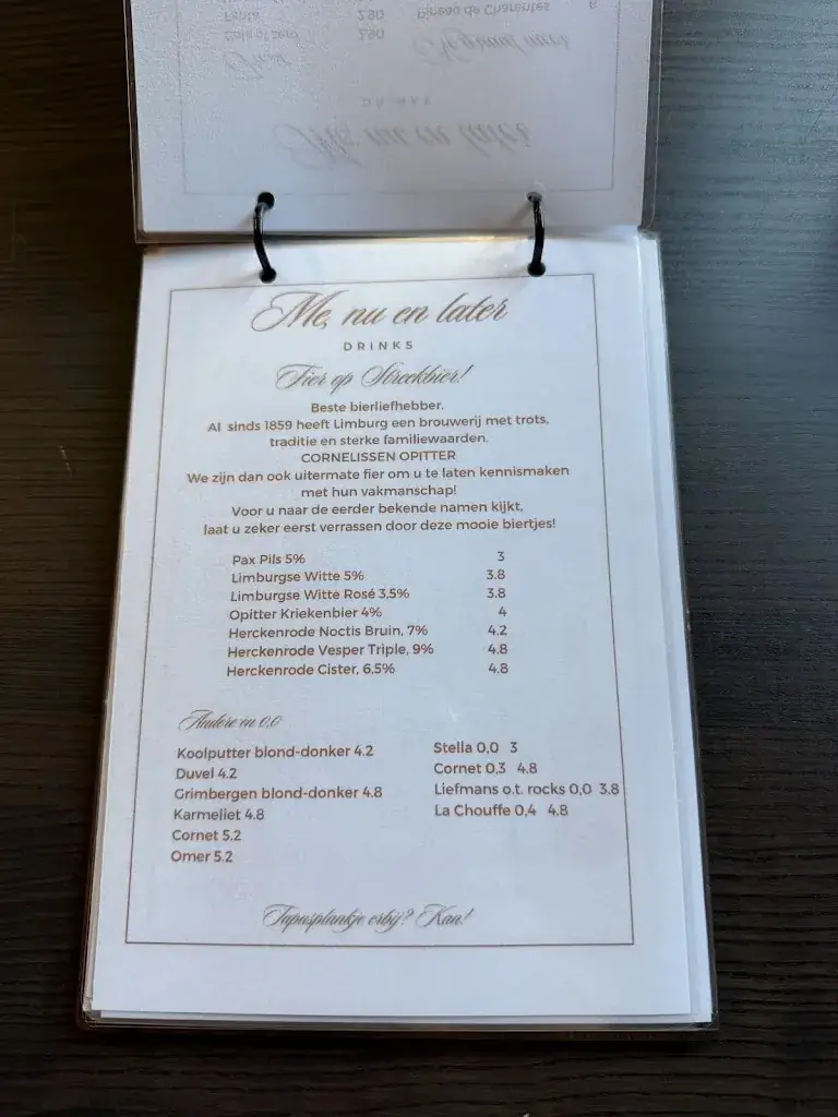 Menu_In De Roose_Tessenderlo-Ham_imagen_4