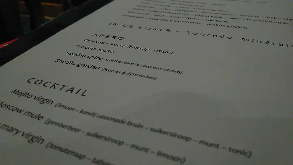 Menu_Paal 26 Grand-Café_Beringen_image_3