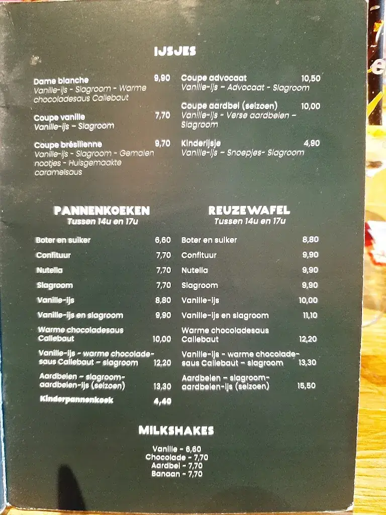 Menü_Brasserie Poelberg_Tielt_Bild_2