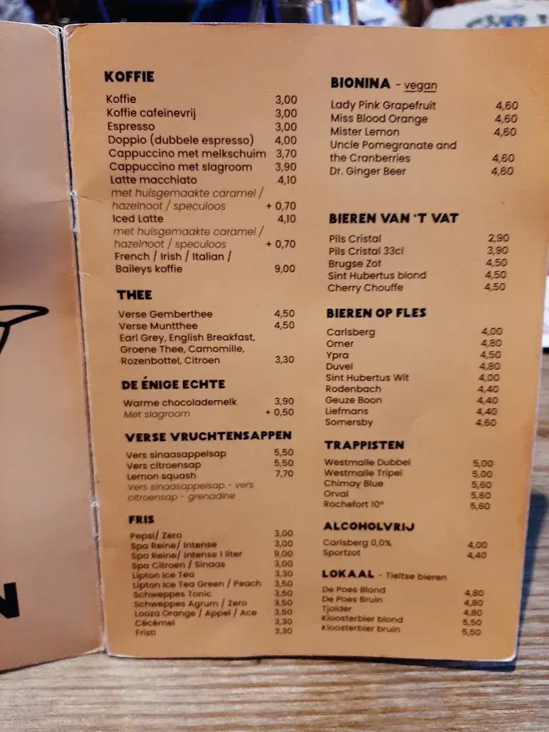 Menü_Brasserie Poelberg_Tielt_Bild_4