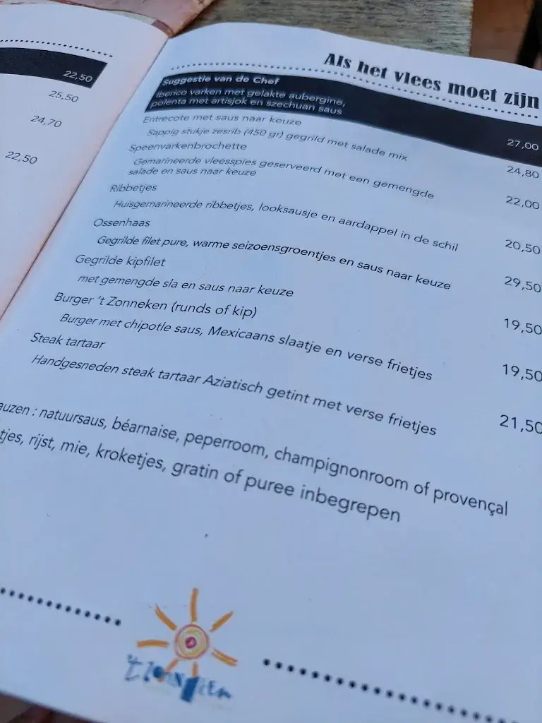 Menu_'t Zonneken_Sint-Niklaas_image_1