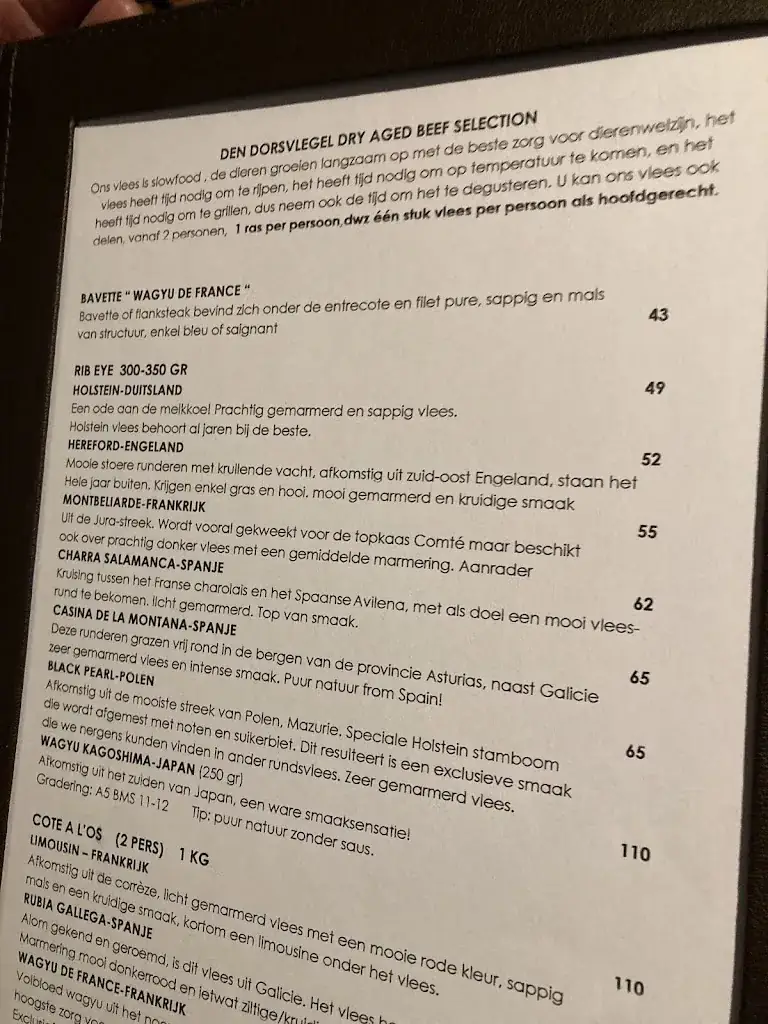 Menü_Den Dorsvlegel_Sint-Niklaas_Bild_2