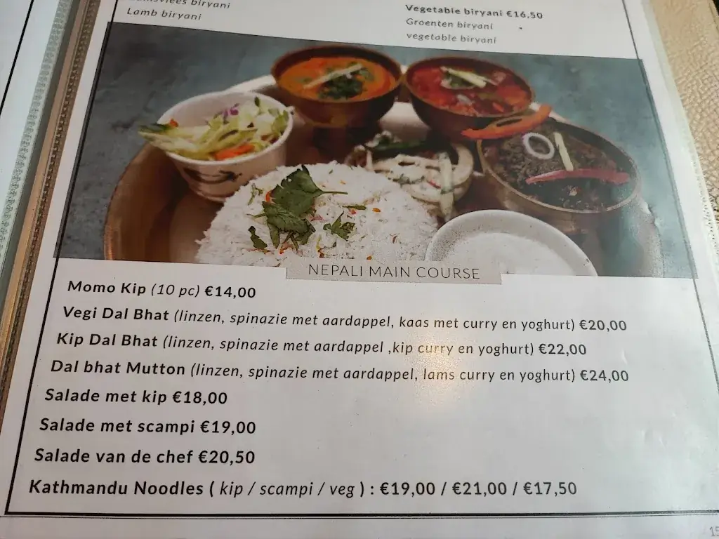 Menü_Namaste Sint-Niklaas_Sint-Niklaas_Bild_4