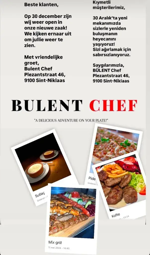 Menu_BULENT CHEF_Sint-Niklaas_imagen_1