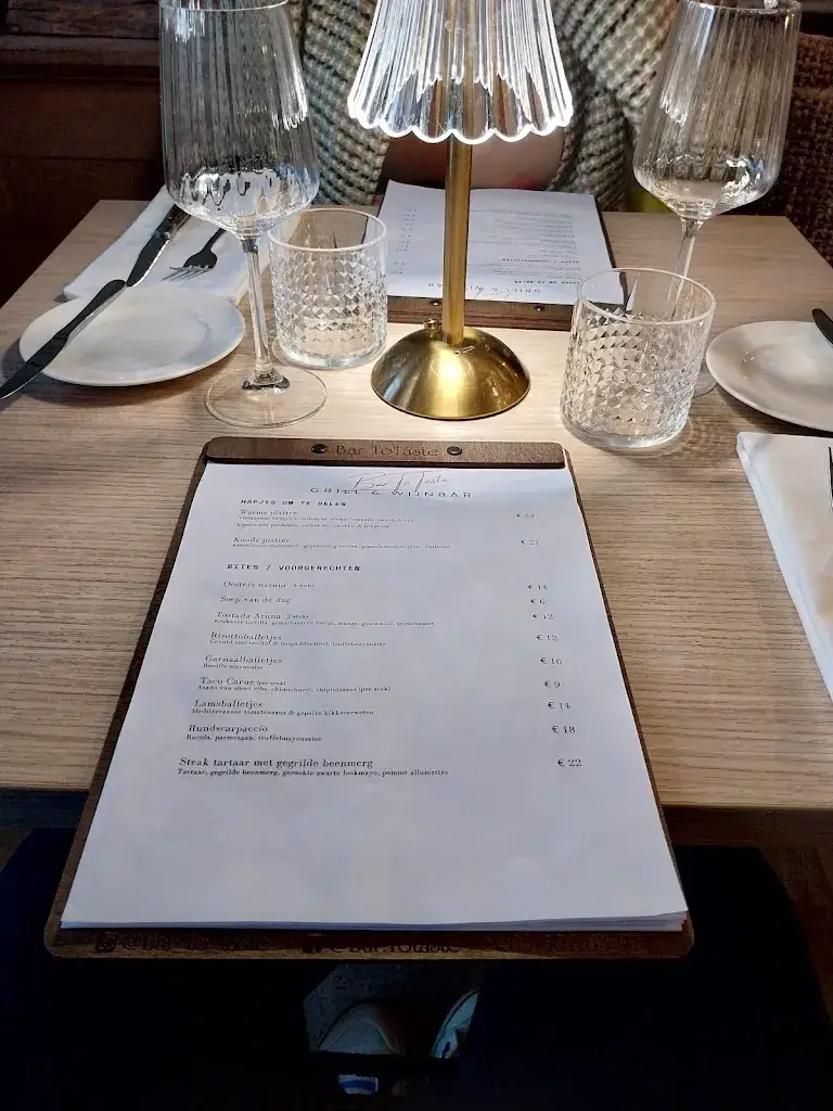 Menu_Bar ToTaste_Sint-Niklaas_image_1