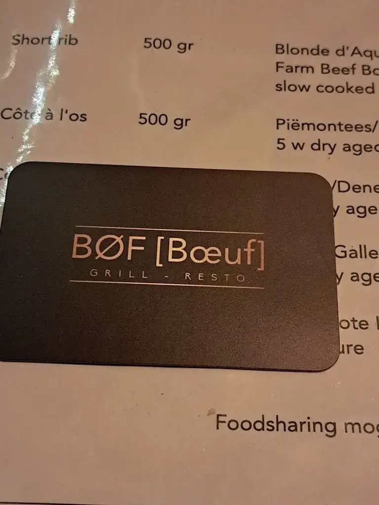 Menu_BØF [Bœuf] Tongeren_Tongeren-Borgloon_image_3