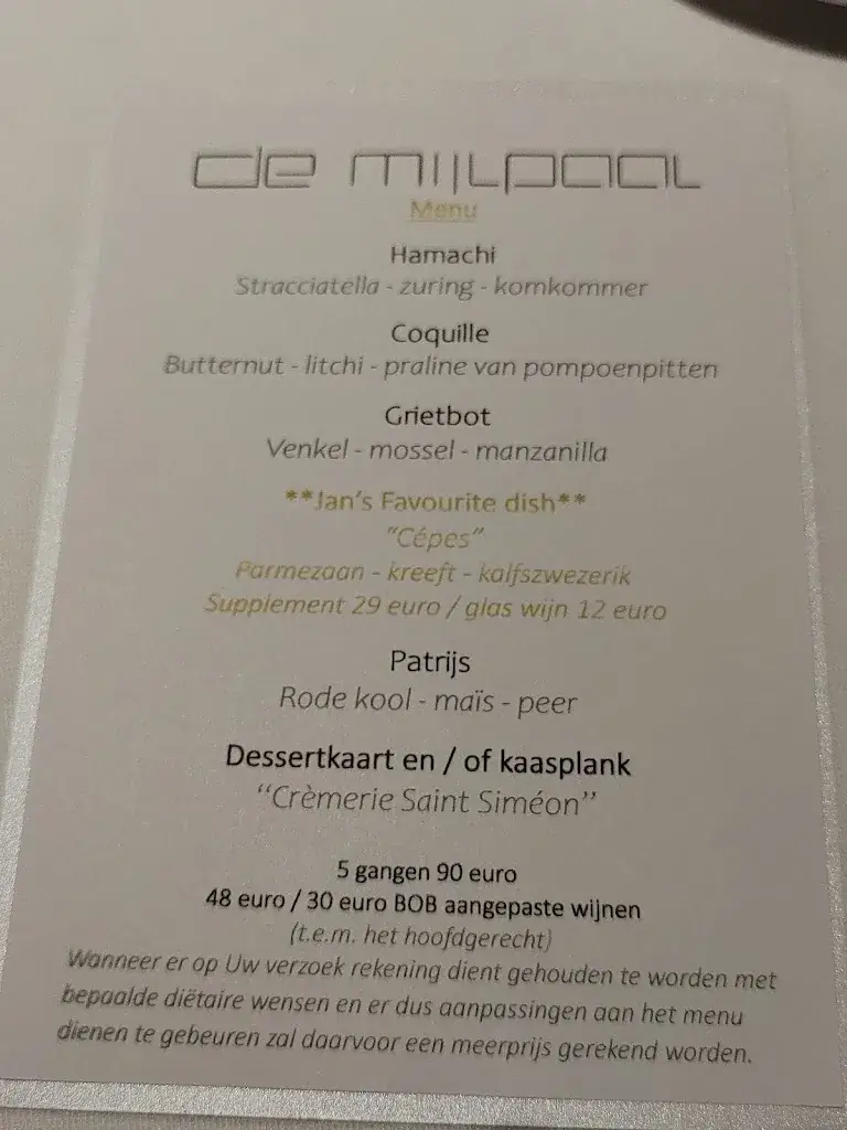 Menu_De Mijlpaal_Tongeren-Borgloon_image_3