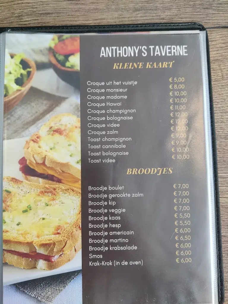 Menu_Anthony's Tavern_Tongeren-Borgloon_image_4