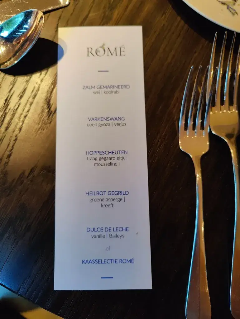 Menu_Romé_Waasmunster_imagen_3