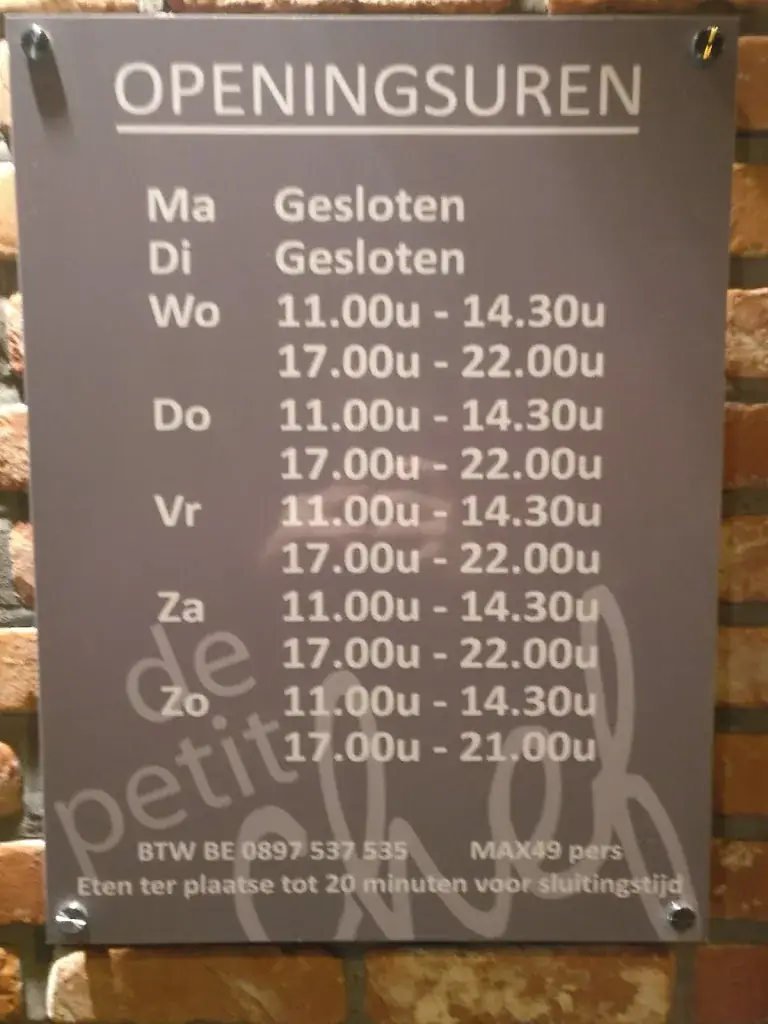 Menu_The Petit Chef_Waasmunster_image_1