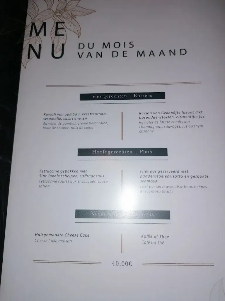 Menu_Brasserie Komobine_Wemmel_image_1