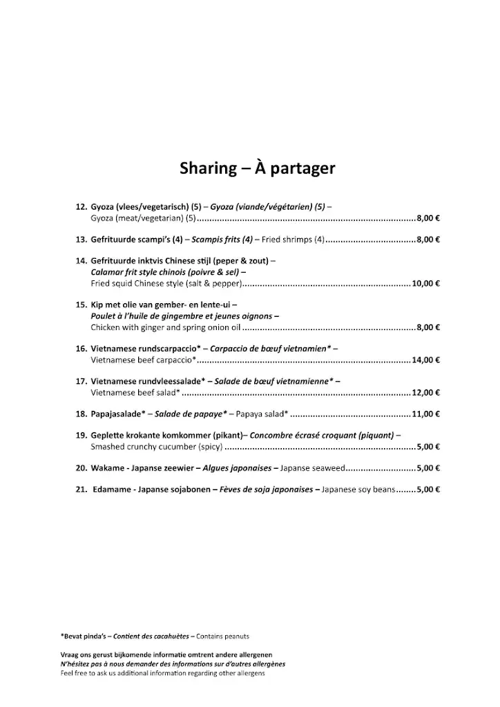 Menu_The Eight Restaurant_Wemmel_image_1