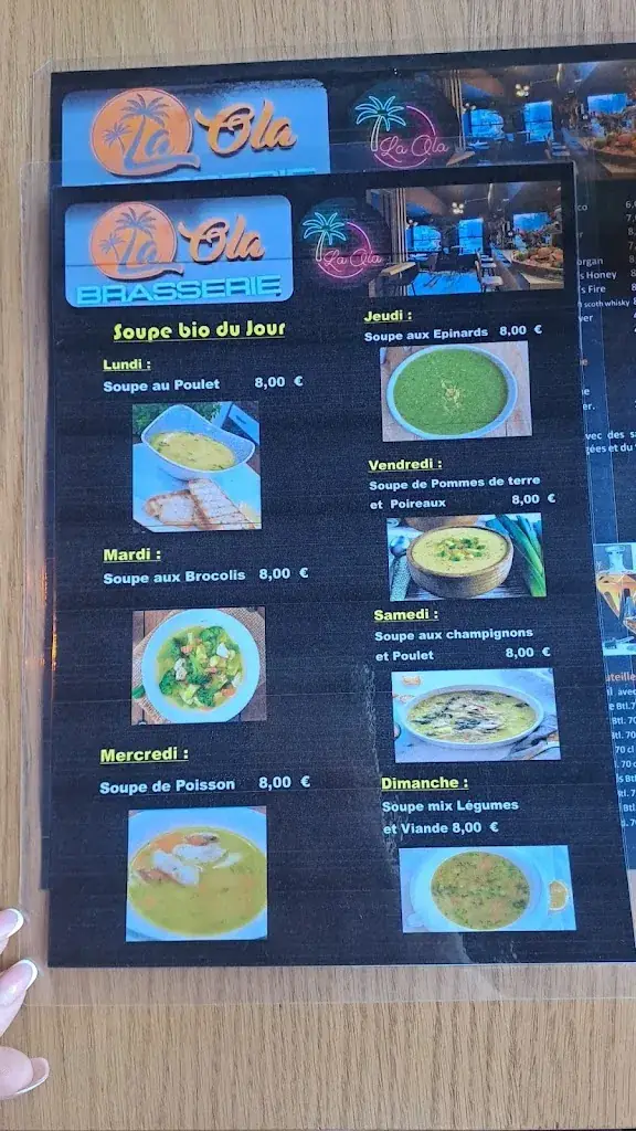 Menü_La Ola Brasserie_Wemmel_Bild_4