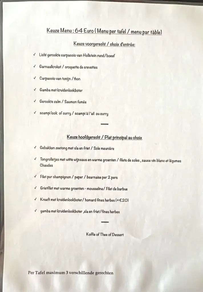 Menü_Bistro Fine Claire_Haan_Bild_1