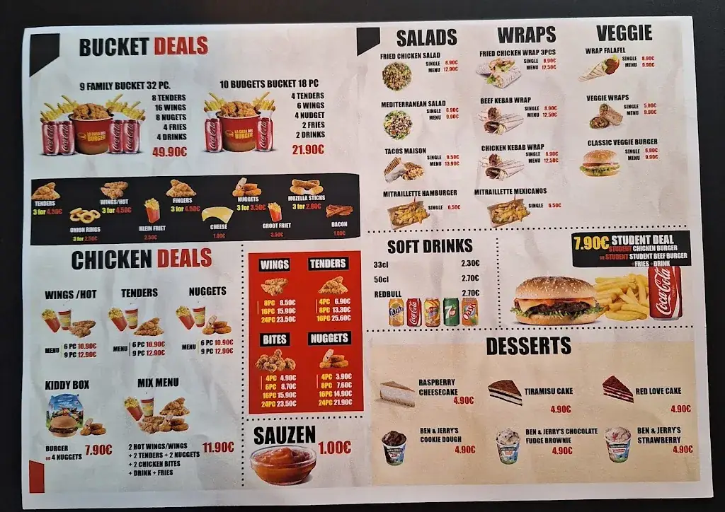 Menu_La Casa Del Burger_Tienen_image_1