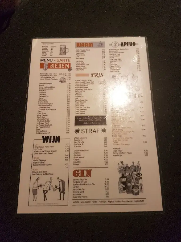 Menu_Het Kapittel_Wervik_imagen_1