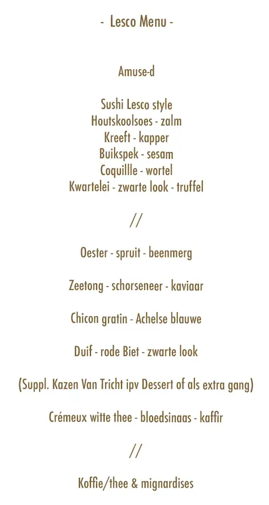 Menü_Lesco_Wetteren_Bild_1