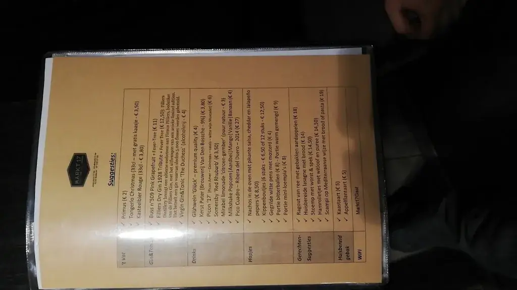 Menu_Markt 17_Wetteren_image_2