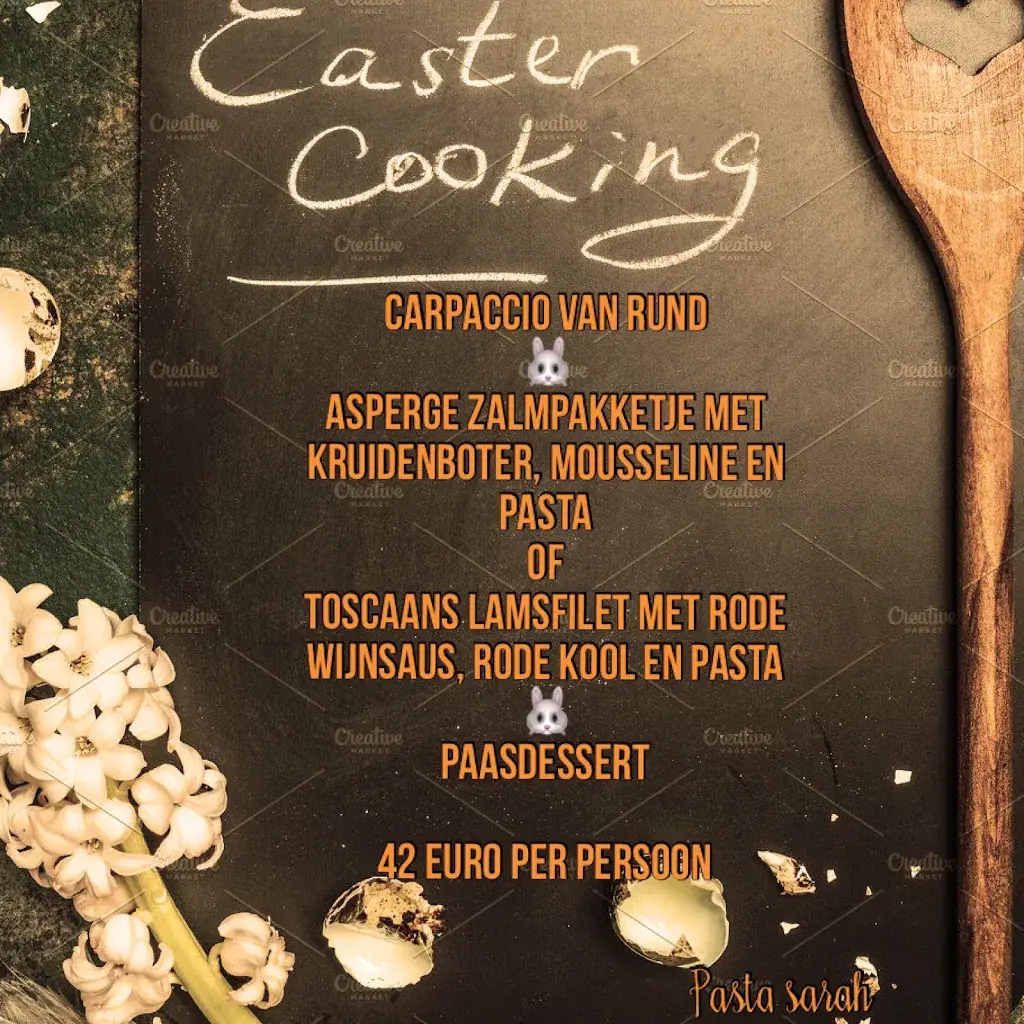 Menu_Pasta Sarah_Wetteren_image_2