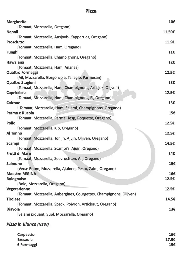 Menu_Regina Vilvoorde_Vilvoorde_image_1