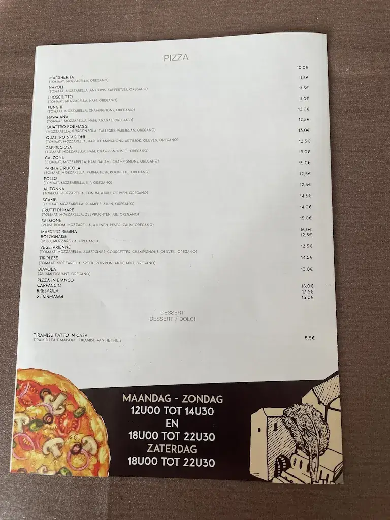 Menu_Regina Vilvoorde_Vilvoorde_image_2