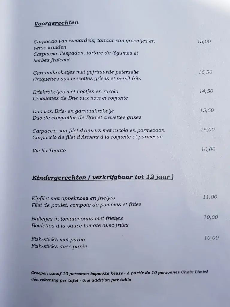 Menü_Brasserie De Drie Fonteinen_Vilvoorde_Bild_3