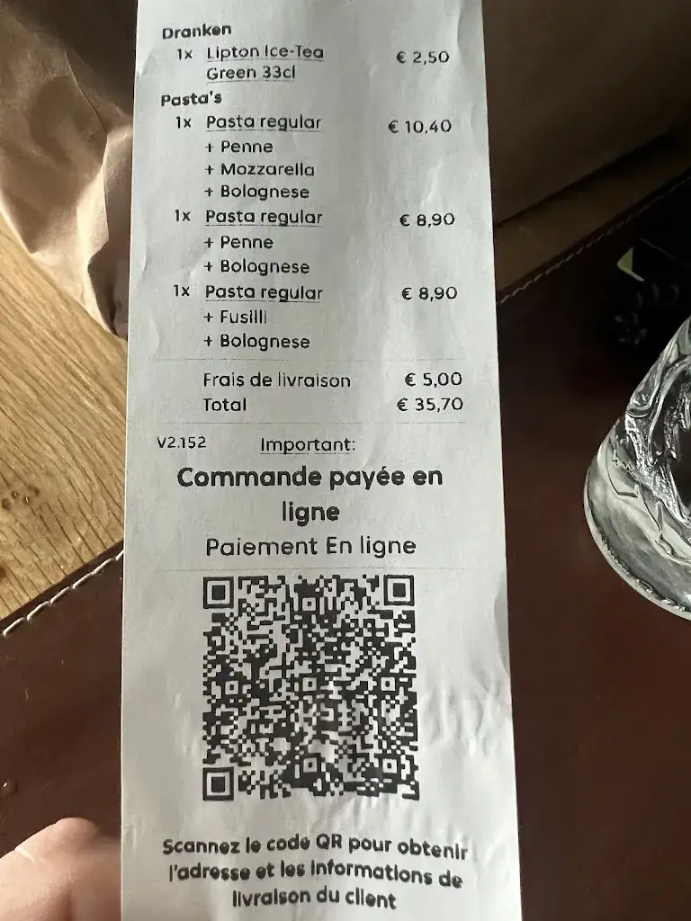 Menü_Dolce Pasta Vilvoorde_Vilvoorde_Bild_4