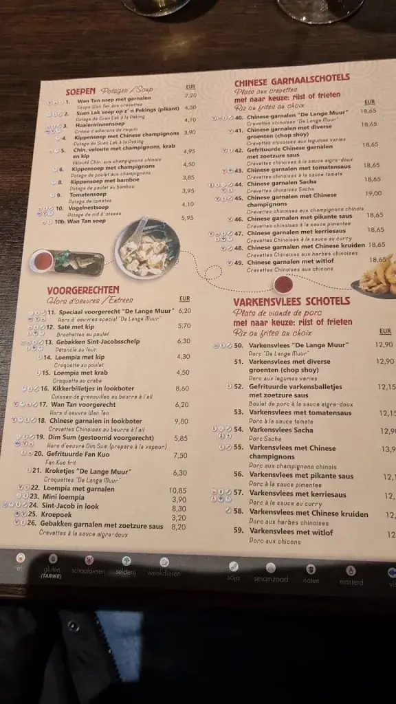 Menu_De Lange Muur_Vilvoorde_image_2