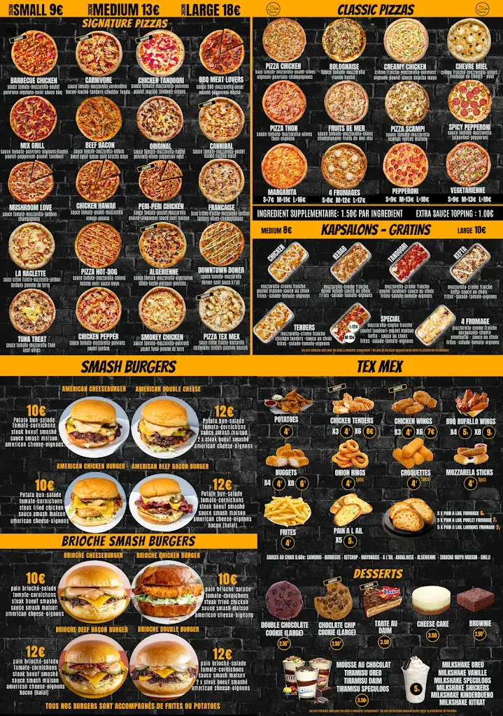 Menu_Late Night Pizza & Burgers - Vilvoorde_Vilvoorde_image_2