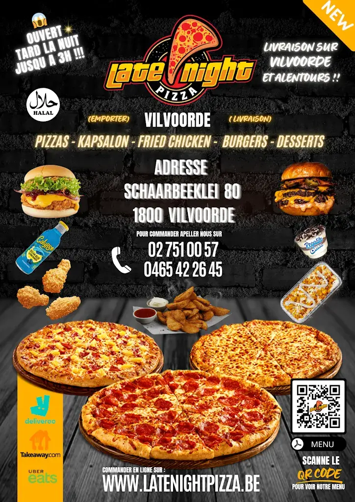 Menu_Late Night Pizza & Burgers - Vilvoorde_Vilvoorde_image_4