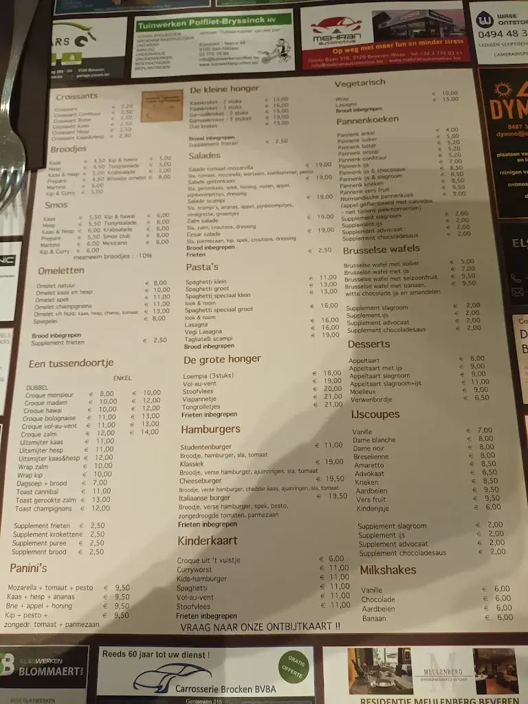 Menü_T Nieuw koffiehuisje_Beveren-Kruibeke-Zwijndrecht_Bild_1