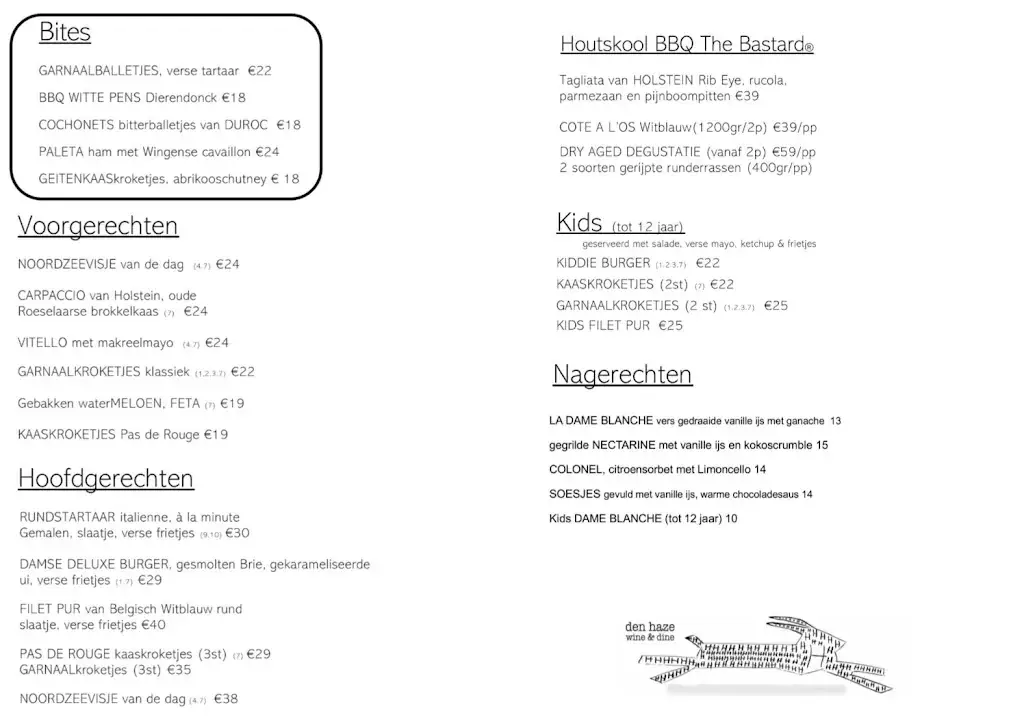 Menu_Restaurant Den Haze_Wingene_image_2
